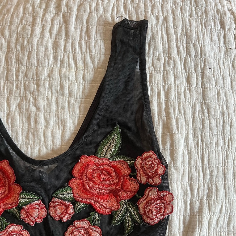 One clothing roses bodysuit
